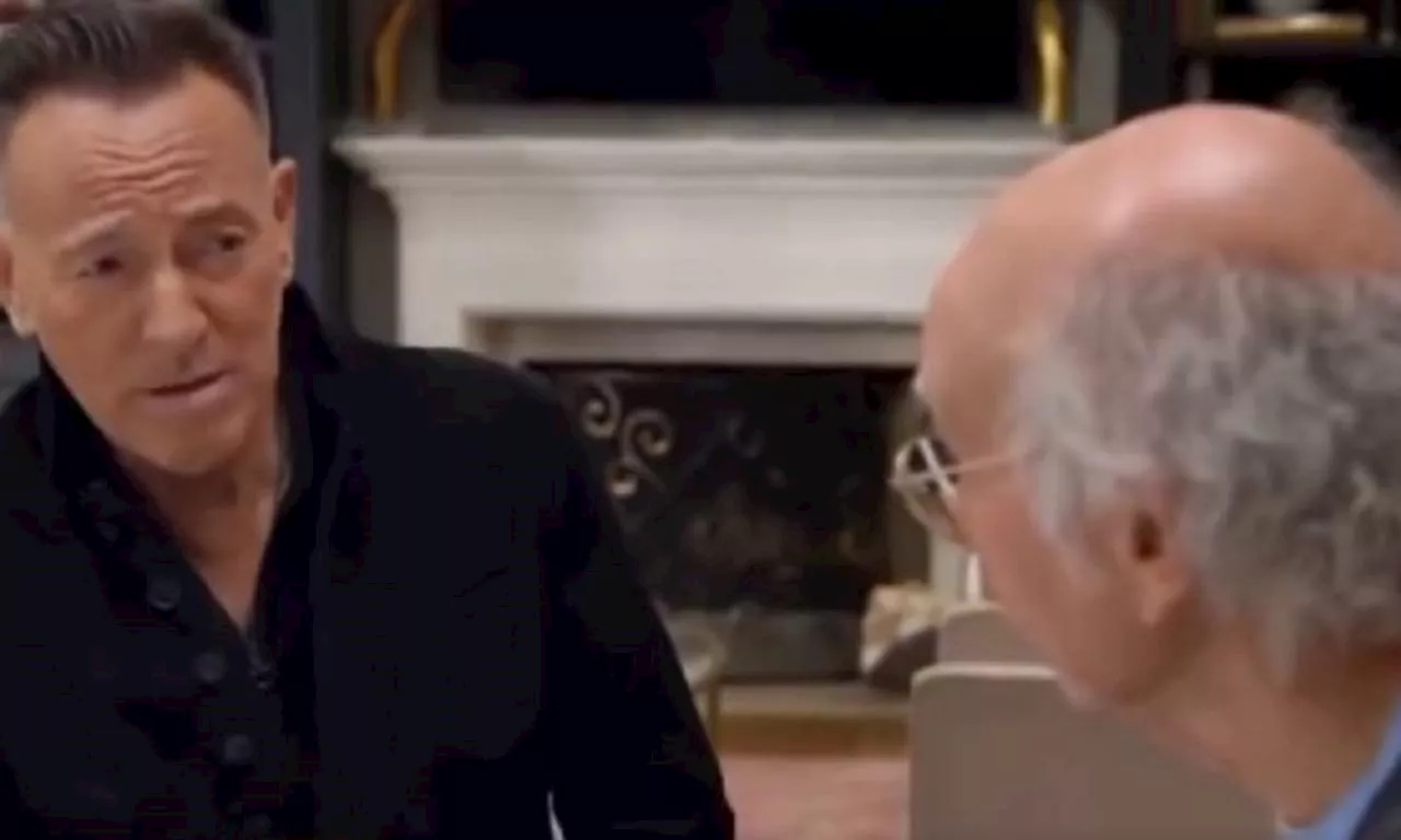 Turns out Bruce Springsteen is a pretty decent actor - watch him on ’Curb Your Enthusiasm’ here