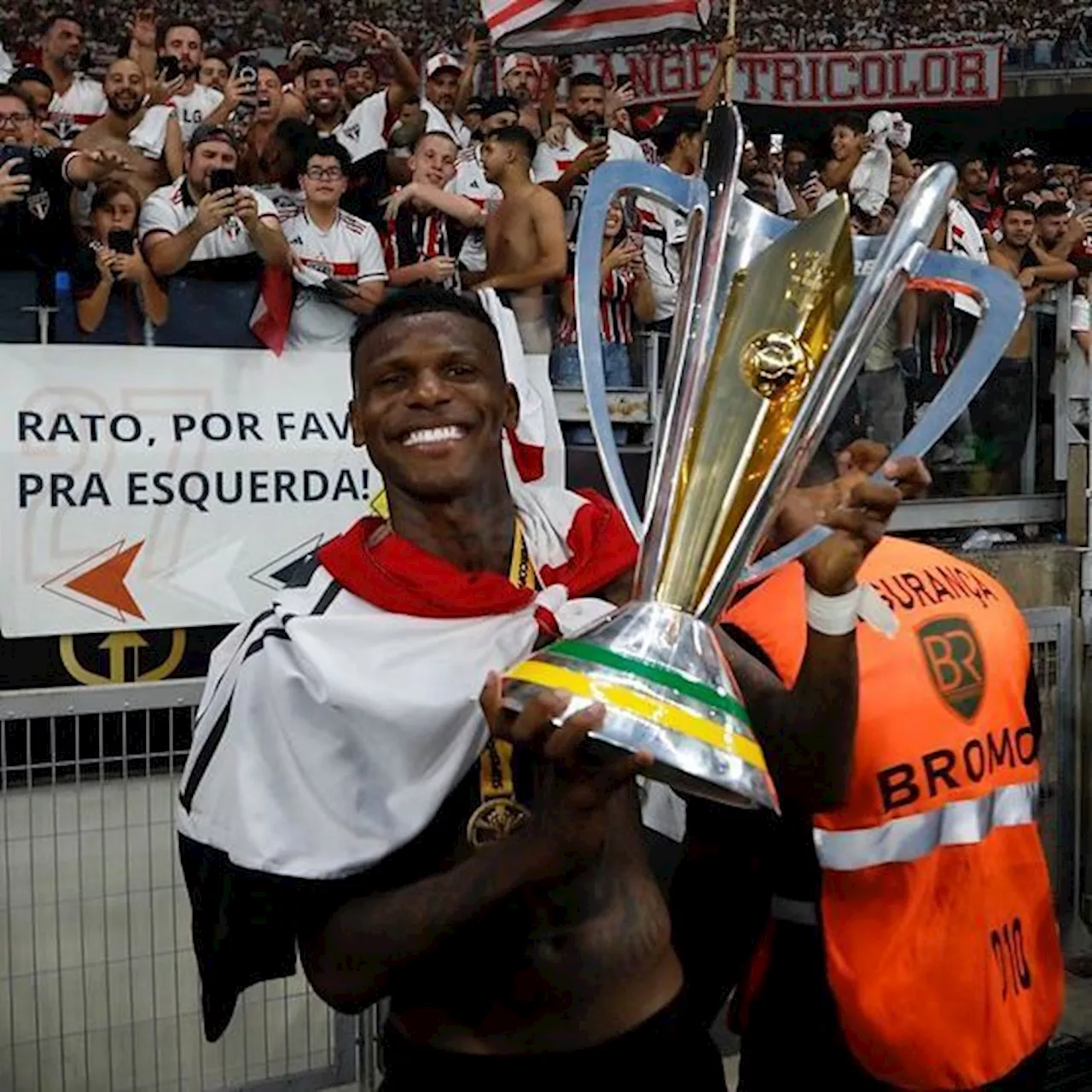 São Paulo chega a acordo com Arboleda e renova contrato até 2027