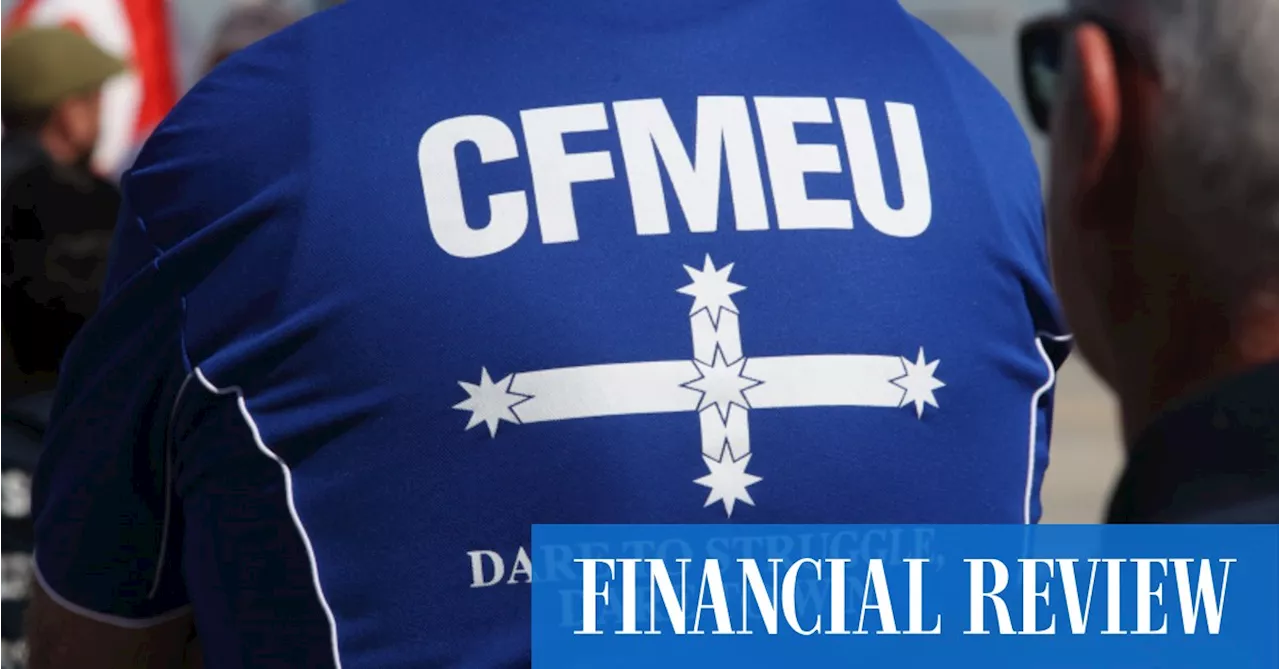 CFMEU demands all union delegates receive a free iPad from employers