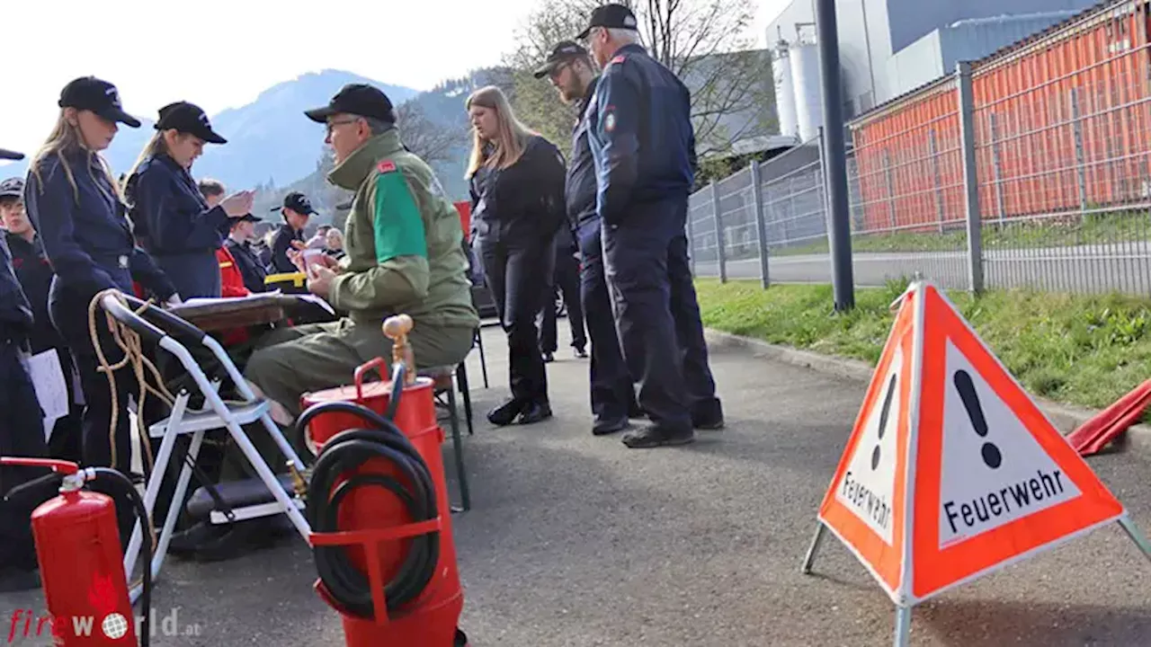 Feuerwehrjugend des Bereiches Leoben beeindruckt beim Wissenstest