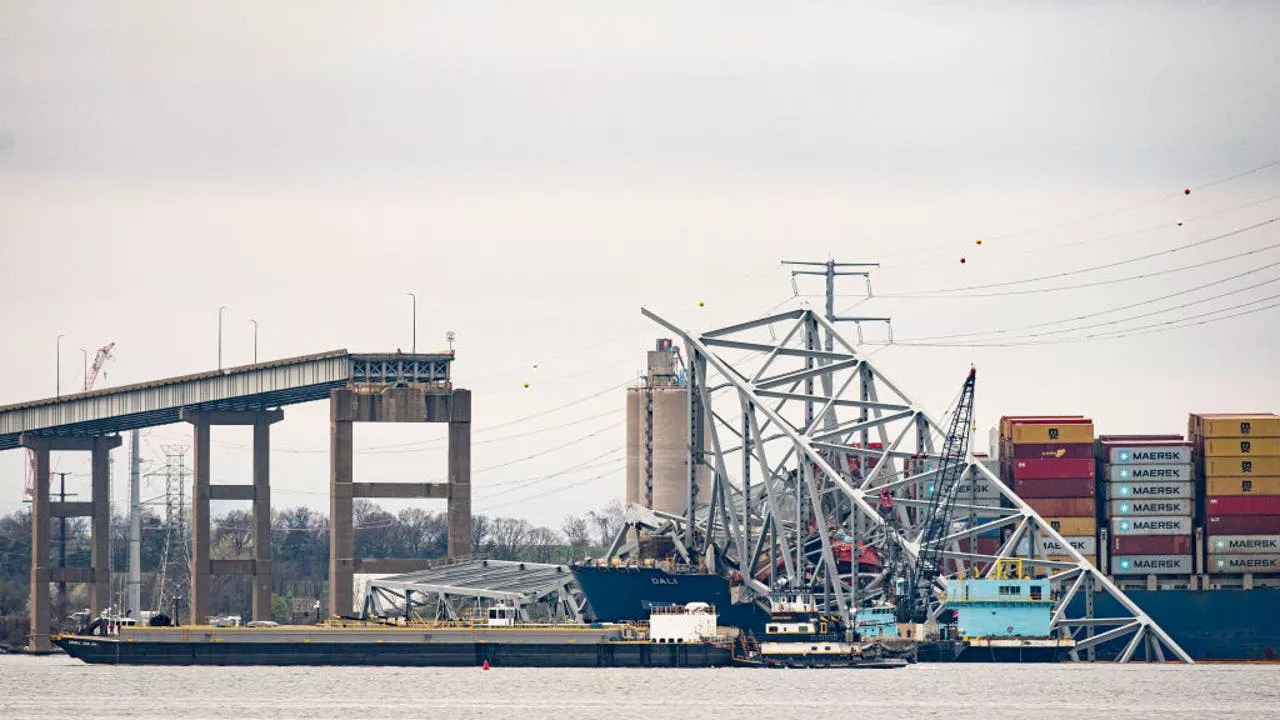 Temporary Channel Opens to Bypass Collapsed Bridge in Baltimore