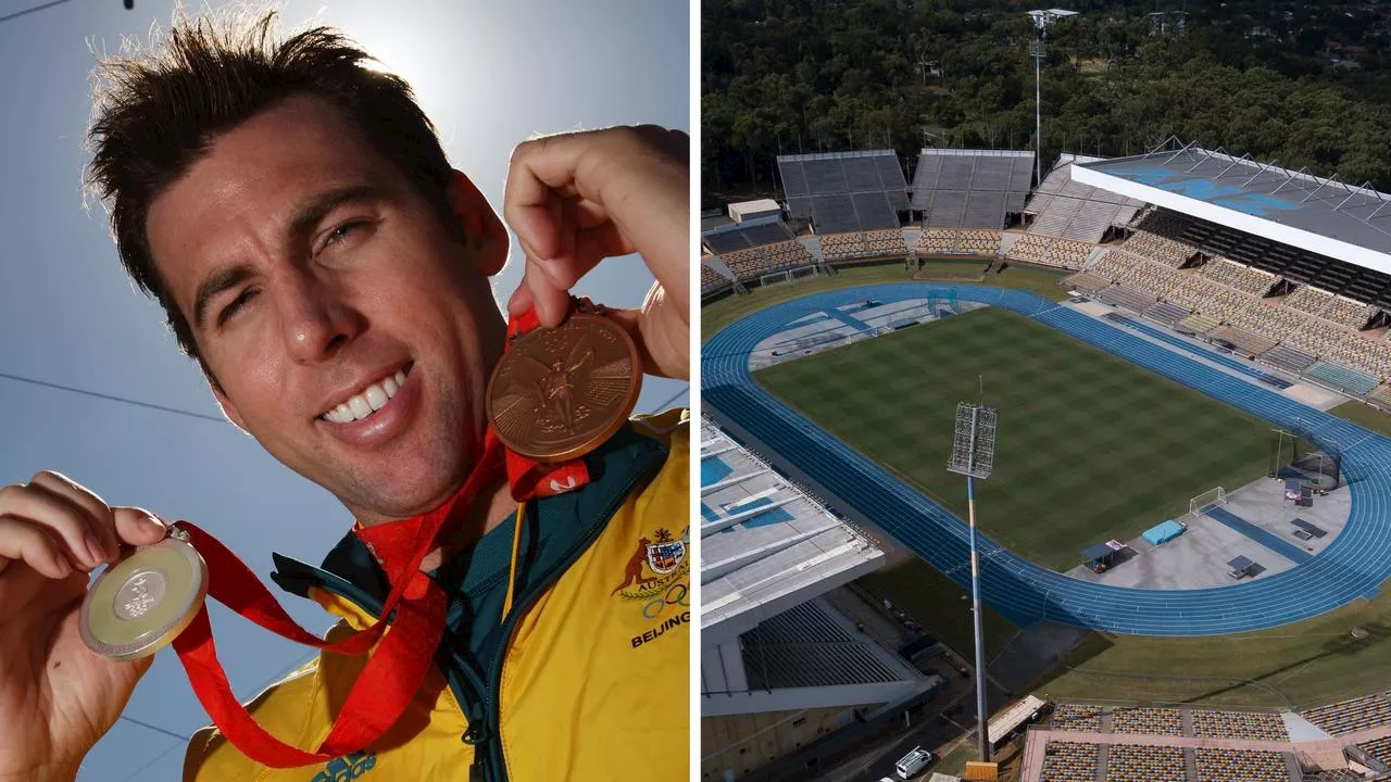 Aussie greats’ desperate bid to save Brisbane from 104-year Olympic stadium ‘embarrassment’