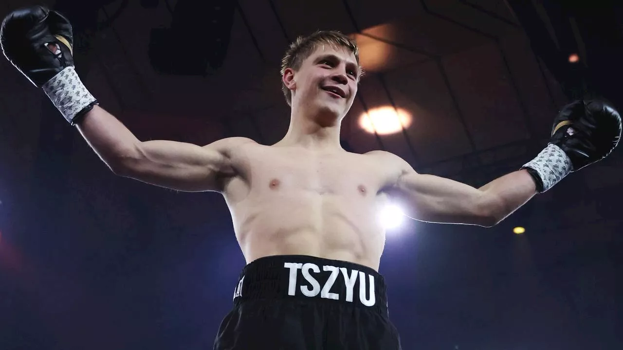 Locked in: Nikita Tszyu returns to the ring this month to defend national title