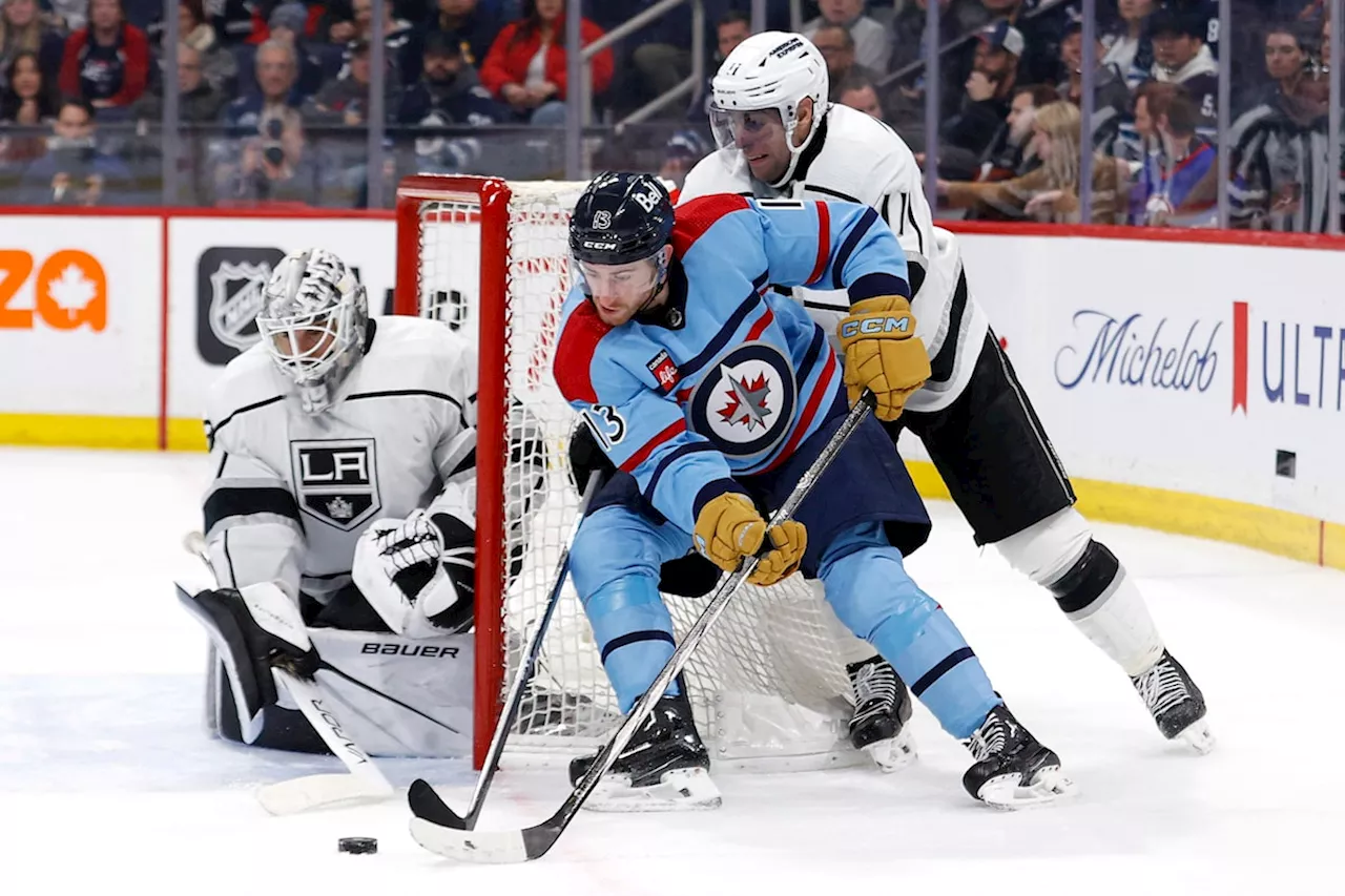 Perfetti pots three points as Winnipeg Jets edge L.A. Kings 4-3