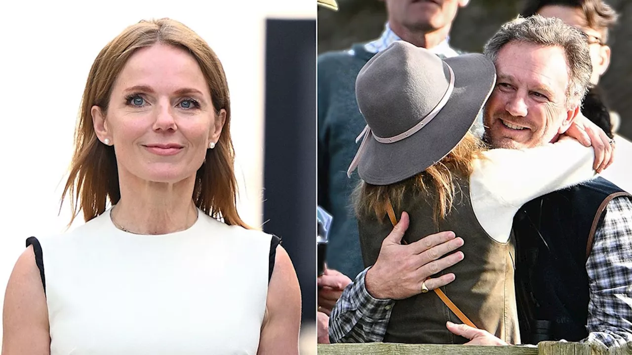 Christian Horner and wife Geri put on united front at Point to Point races