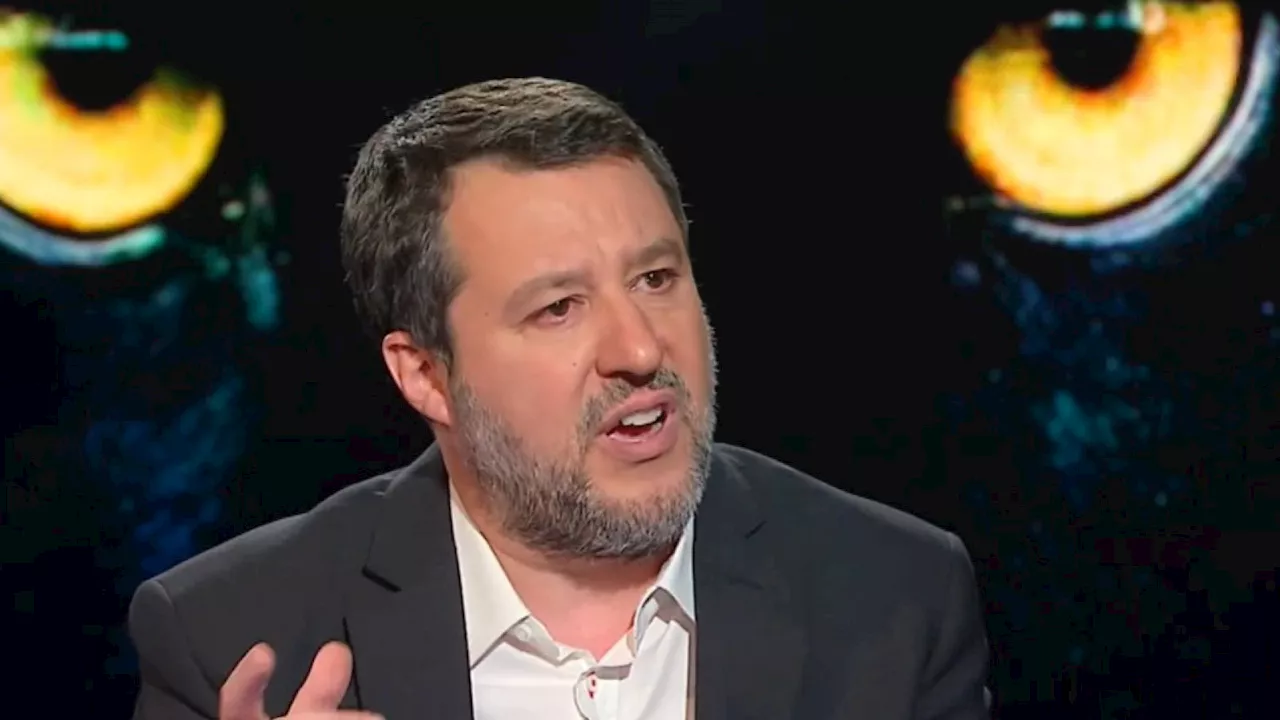 Matteo Salvini ospite di Belve: "Ho ancora tanto da dare"