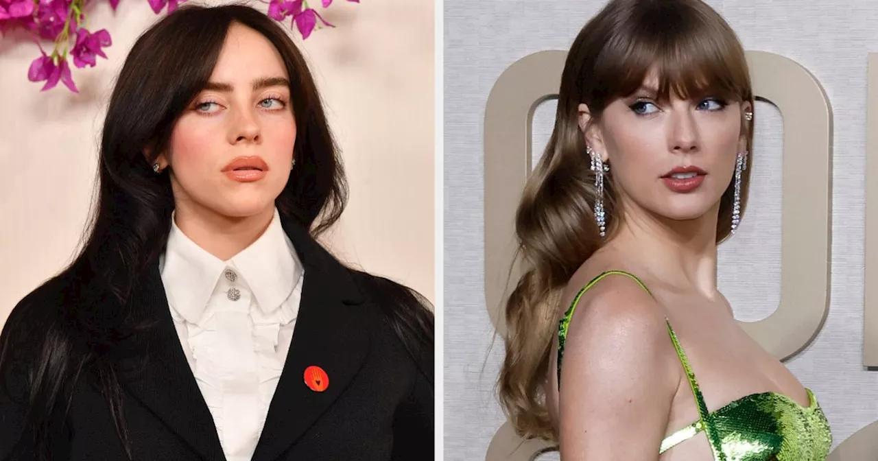 Billie Eilish Responds To Claims Her Comments About 'Wasteful' Artists Were Aimed At Taylor Swift