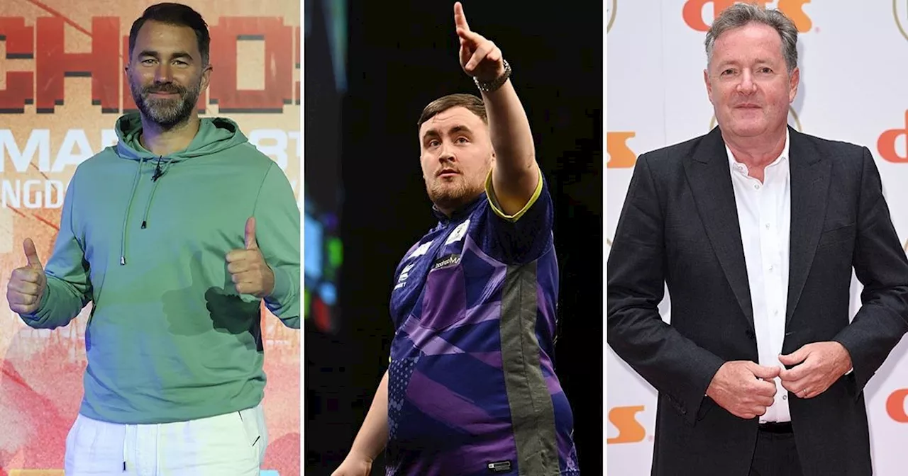 Eddie Hearn shares Luke Littler's impact on darts to leave Piers Morgan amazed