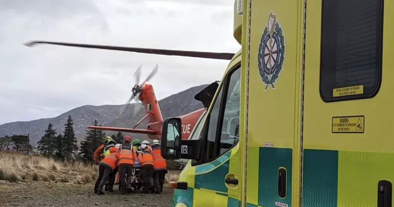 Multiple emergency services involved in Galway medivac rescue operation