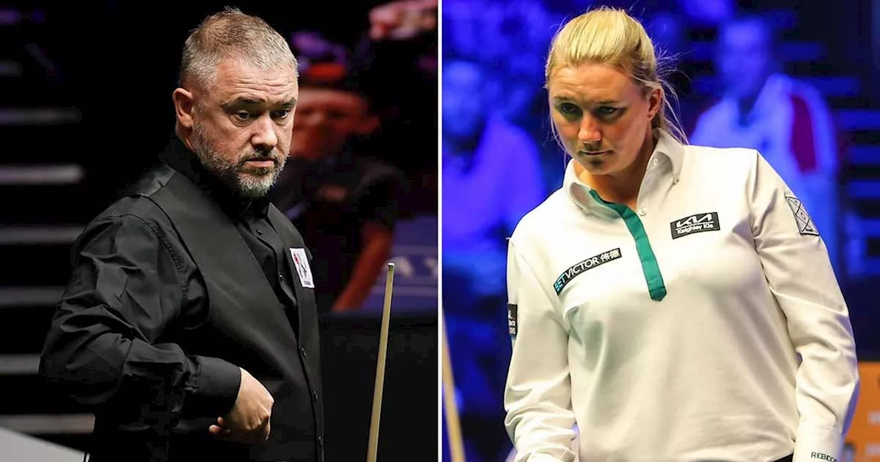 Snooker star Rebecca Kenna hits back at Stephen Hendry after public disagreement