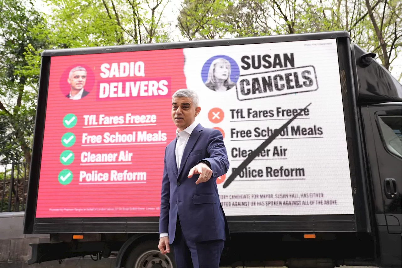 Sadiq Khan on Course for Landslide Re-election as London Mayor