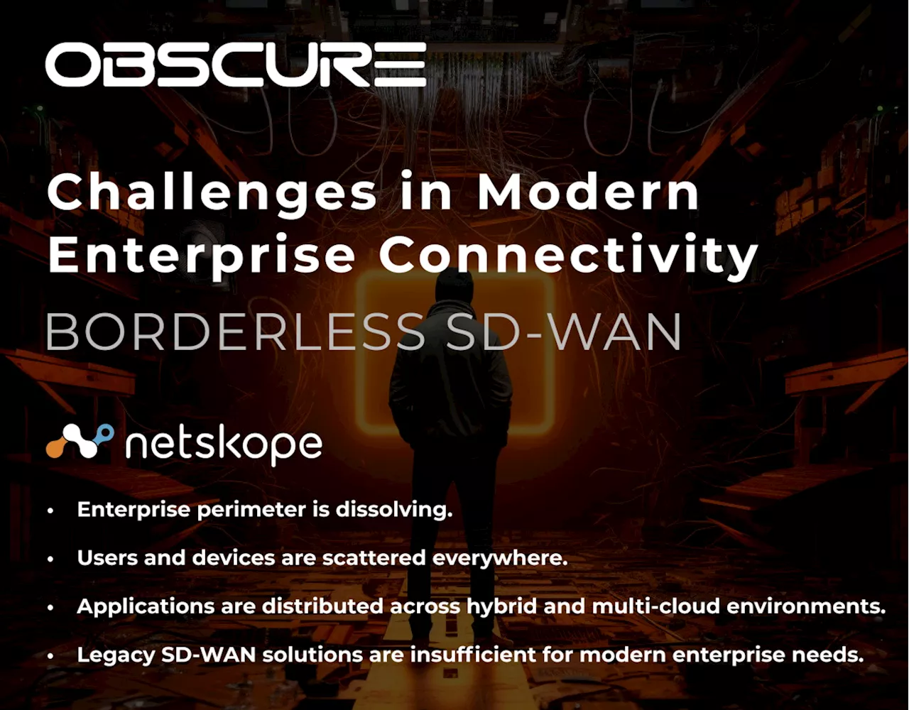 Obscure Technologies delivers borderless SD-WAN