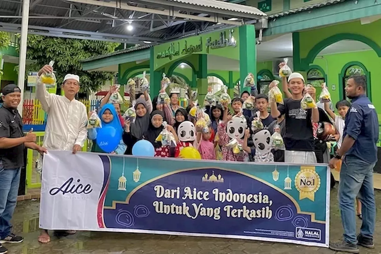 Gandeng GP Ansor, Aice Bagikan Jutaan Es Krim ke 5.000 Masjid di Seluruh Indonesia