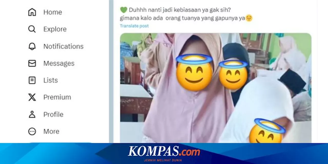 Ramai soal Murid SD Berikan THR untuk Wali Kelas, Ini Kata Pengamat Pendidikan