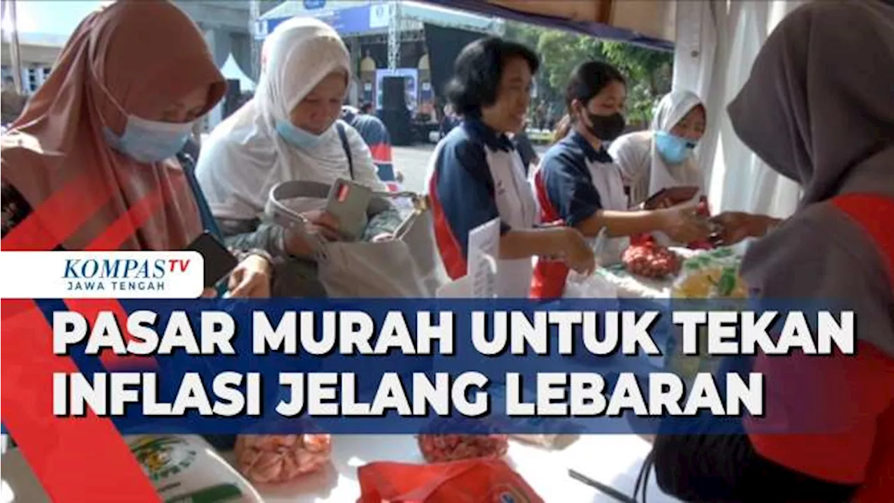 Pasar Murah untuk Tekan Inflasi Jelang Lebaran