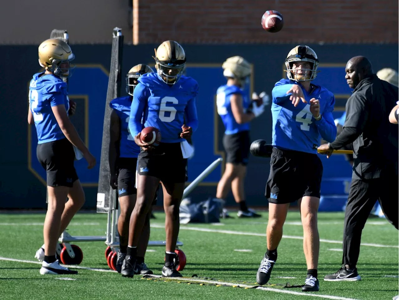 UCLA Football Team Shows Promise in First Spring Practice