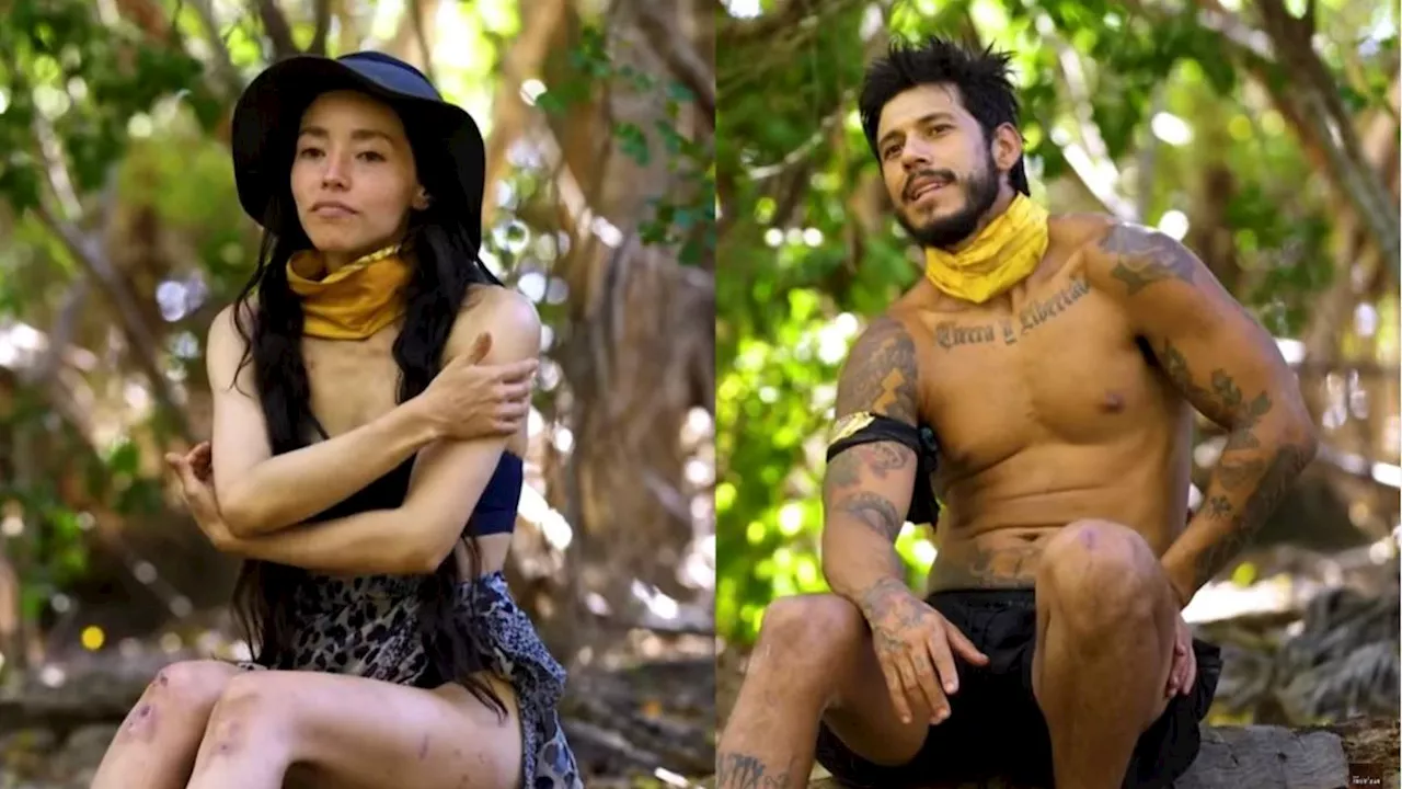 El polémico beso de Lu Becerra y Lobo en Survivor México 2024