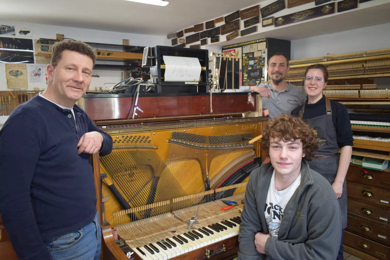 Portes ouvertes cette semaine chez ce restaurateur de pianos dans l'Oise