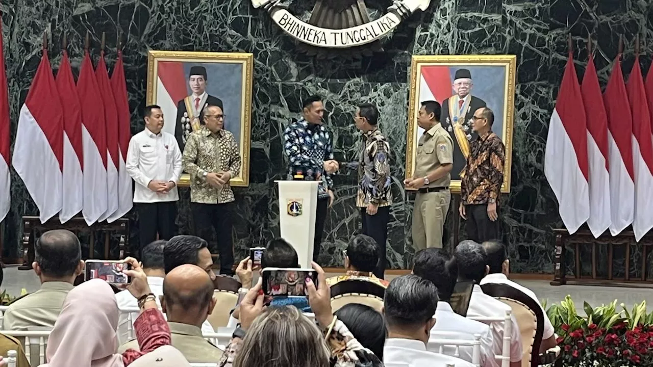 AHY Kenang Momen Ikut Pilkada Rasa Pilpres Saat Sambangi Balai Kota, Kode Maju Pilgub Jakarta?