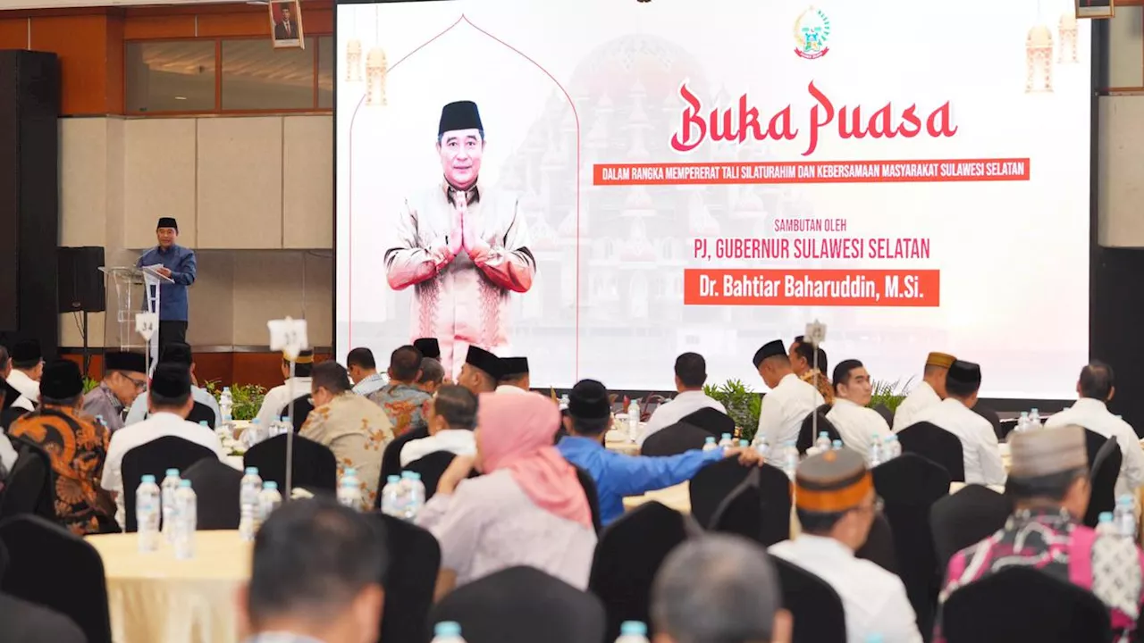 Bukber Bareng Tokoh Asal Sulsel di Jakarta, Ini Pesan Pj Gubernur Bahtiar