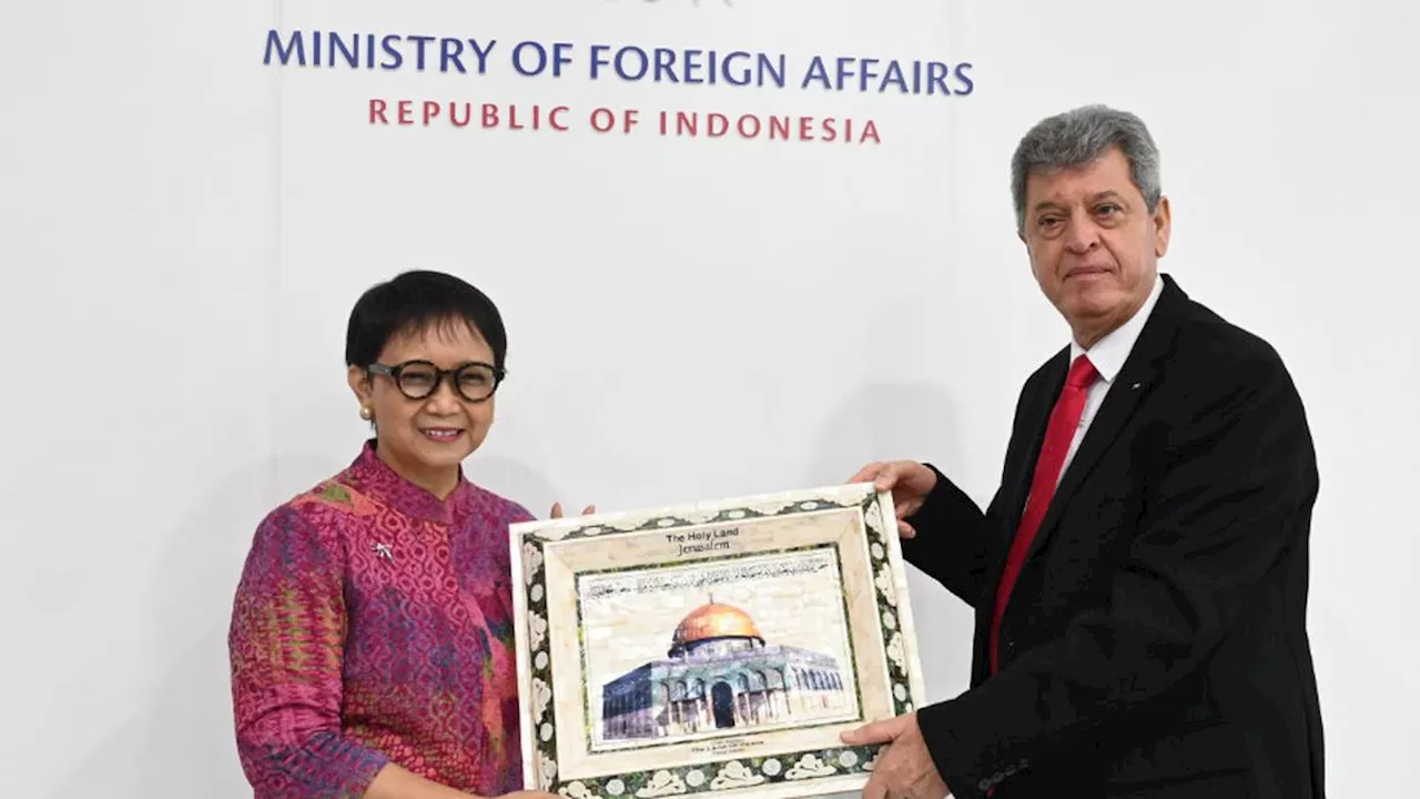 Menlu RI Retno Marsudi Terima Penghargaan dari Negara-negara Arab atas Konsistensi Dukung Palestina