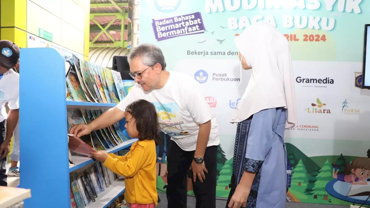 Mudik Asyik Baca Buku, Gerakan Literasi Bangun Budaya Baca Sejak Dini