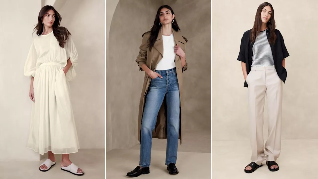 17 Perfect Spring Basics Hiding in Banana Republic's Sale Section