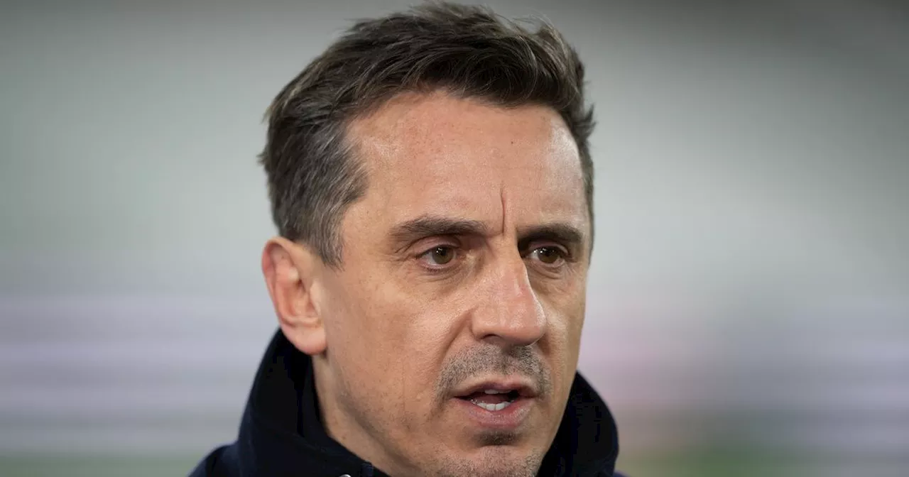 Gary Neville makes Man United top four prediction as brutal comparison made