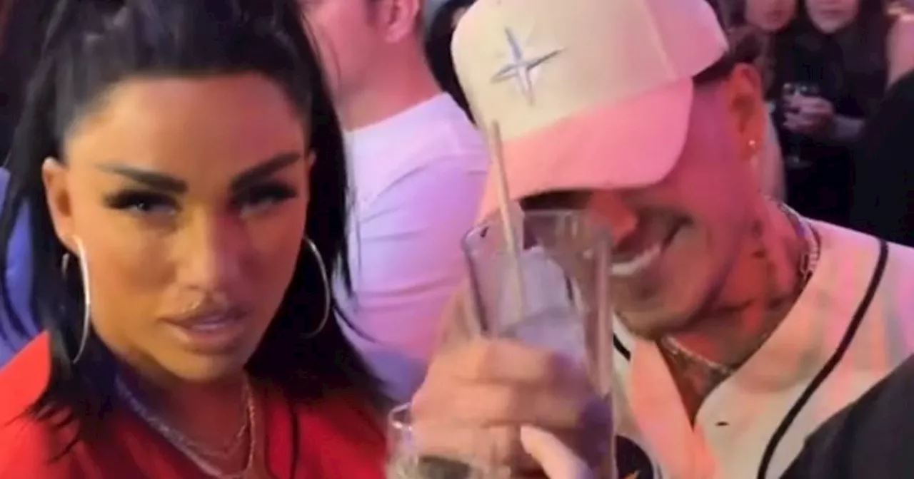 Katie Price and boyfriend JJ Slater enjoy night out after teasing baby plans