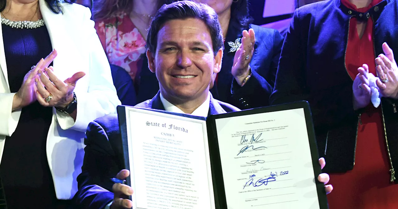 Florida Governor Ron DeSantis Faces Abortion Battle as State Becomes Key Battleground