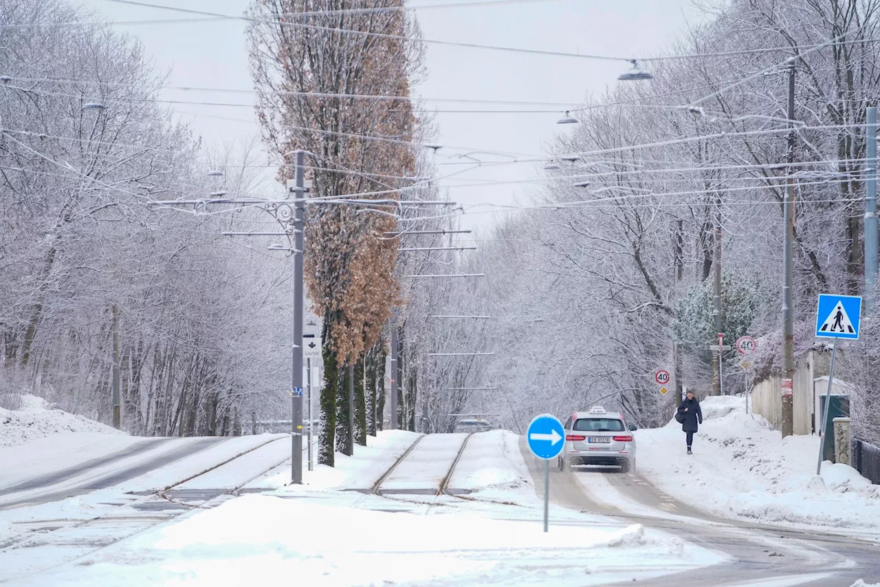 Gult farevarsel for snø torsdag