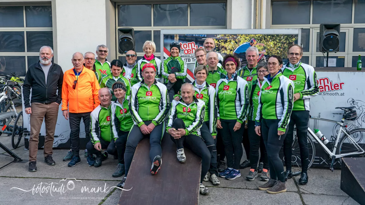 Saisonauftakt der St. Margarethener Radler führte nach Mank