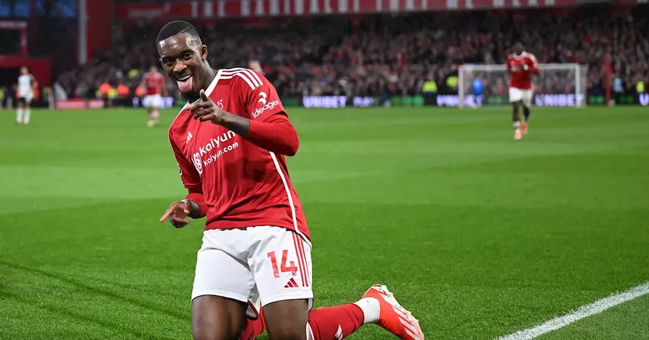 Nottingham Forest 3 Fulham 1 LIVE - Hudson-Odoi, Wood and Gibbs-White score for Reds