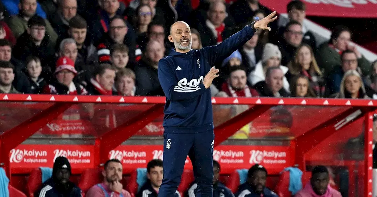 Nuno Espirito Santo urges Nottingham Forest to maintain performance levels