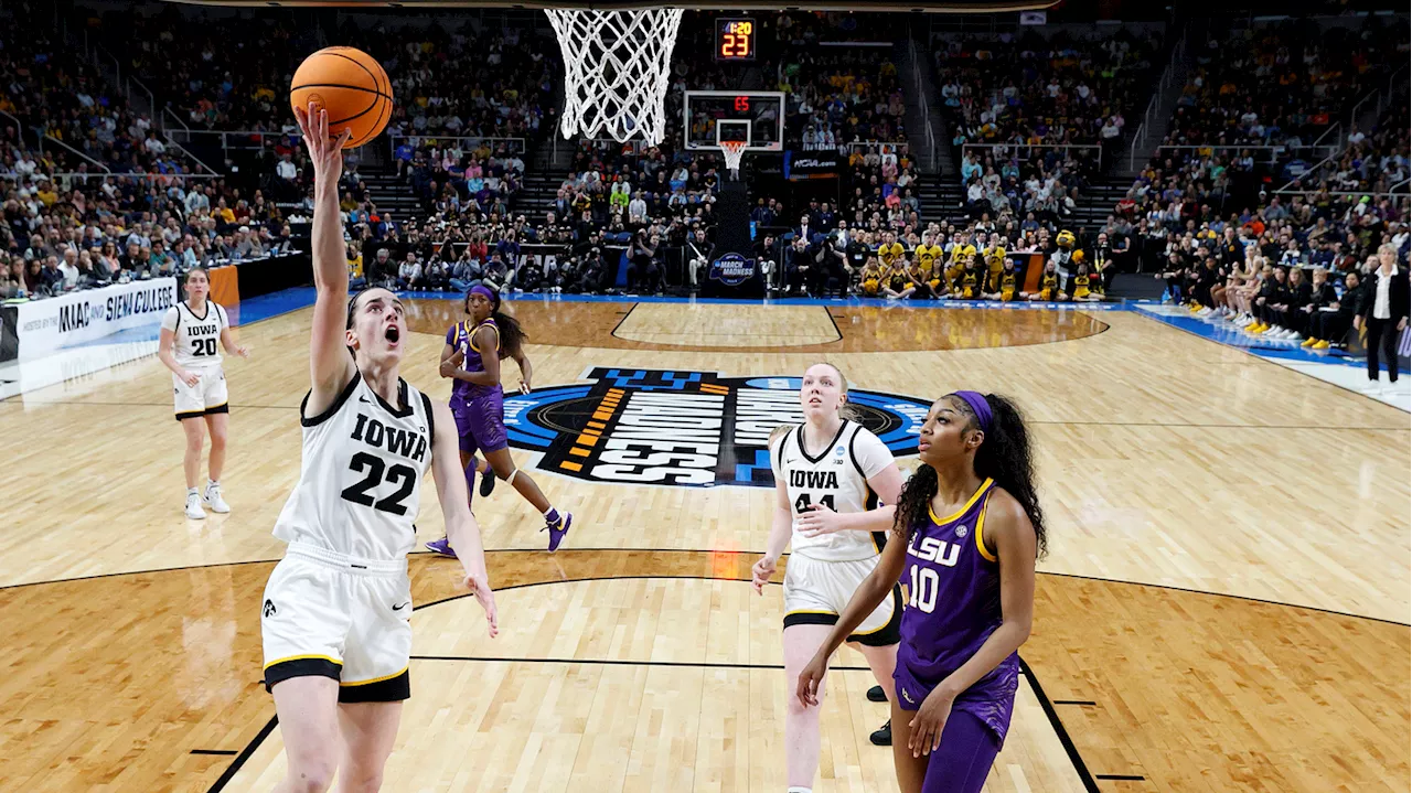 The women's NCAA Final Four is set after Iowa wins its rematch against LSU