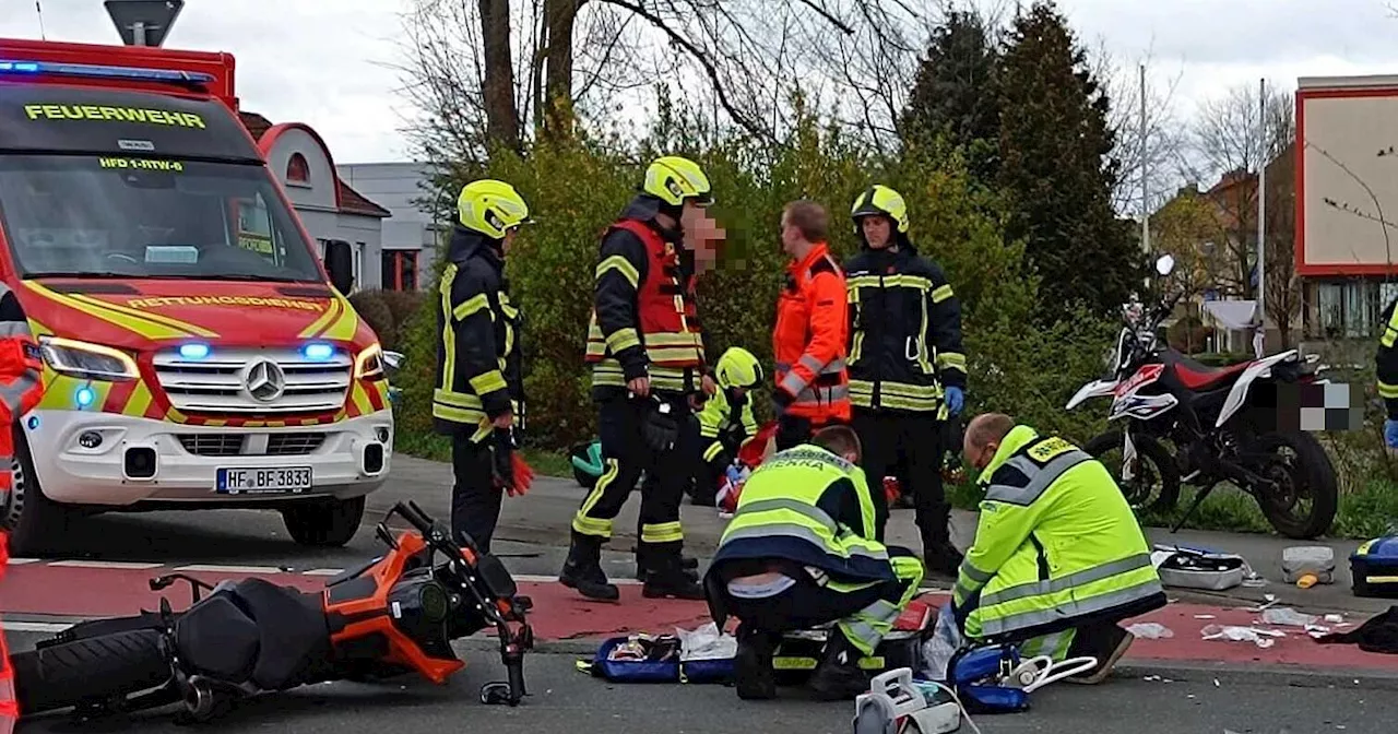 Schwerer Verkehrsunfall in Herford