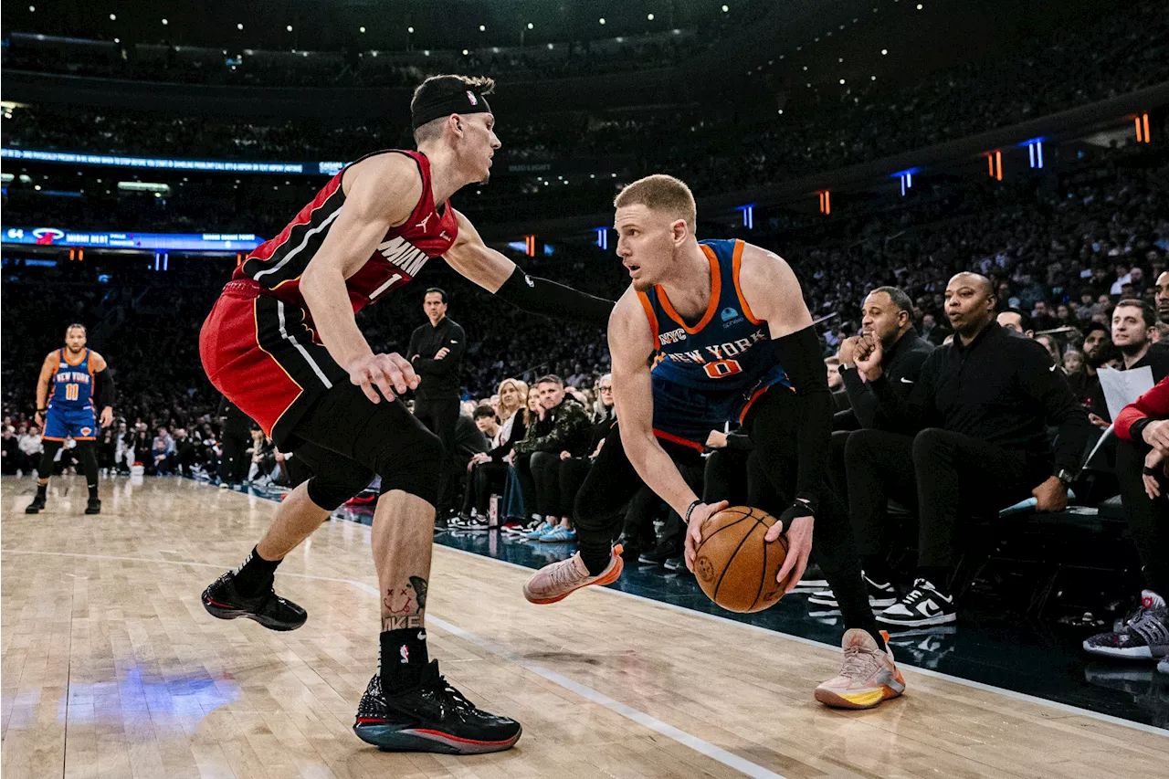 Knicks vs. Heat prediction: NBA odds, picks, best bets for Monday