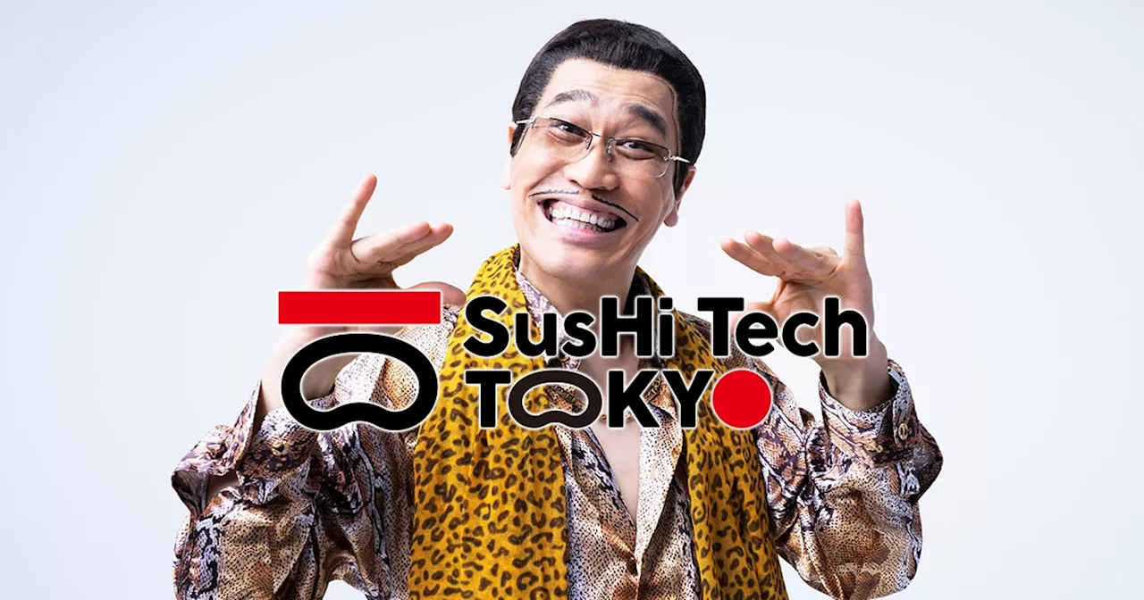 ピコ太郎が出演する「SusHi Tech Tokyo」のCMが公開される