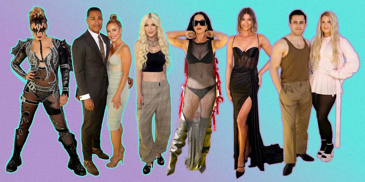 Celebrities Flaunt Outrageous Outfits at iHeartRadio Music Awards