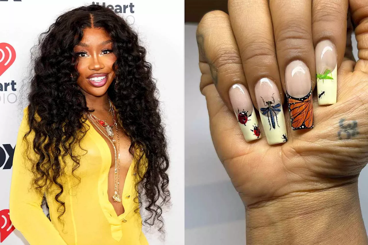 SZA's Bug Manicure at the iHeartRadio Music Awards Isn’t for the Faint of Heart