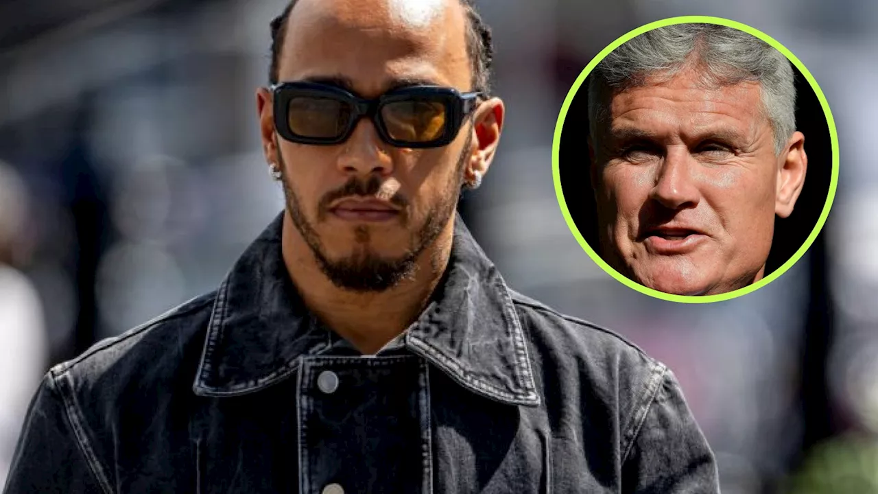 George Russell issues response David Coulthard over Lewis Hamilton ‘mentally at Ferrari' claim