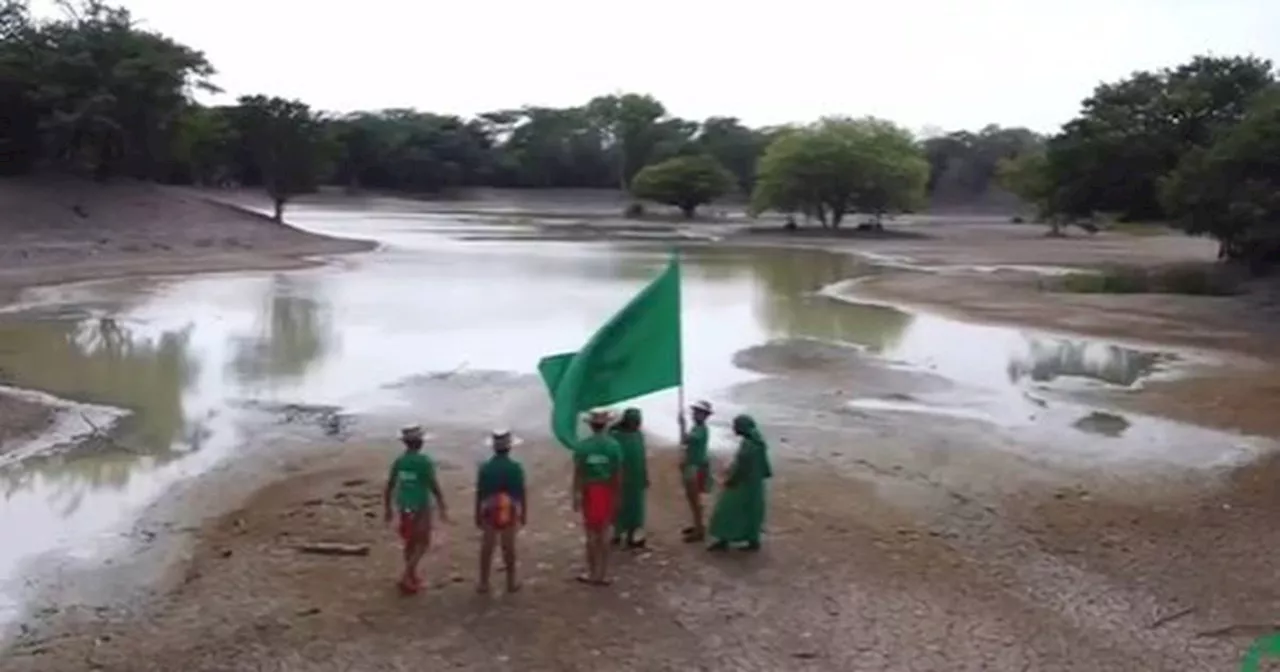 Angustioso clamor de niños ambientalistas wayuu, afirman que se mueren de sed en La Guajira