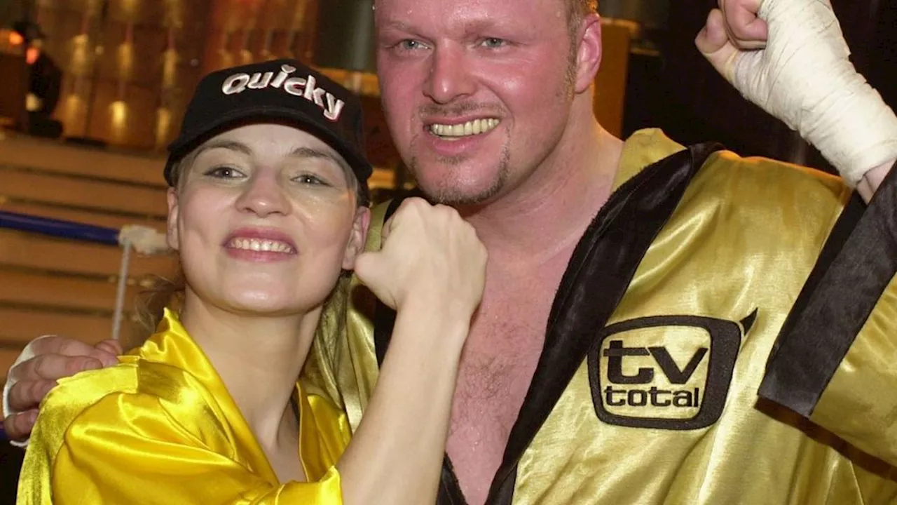 Stefan Raab steigt zum dritten Mal gegen Regina Halmich in den Ring