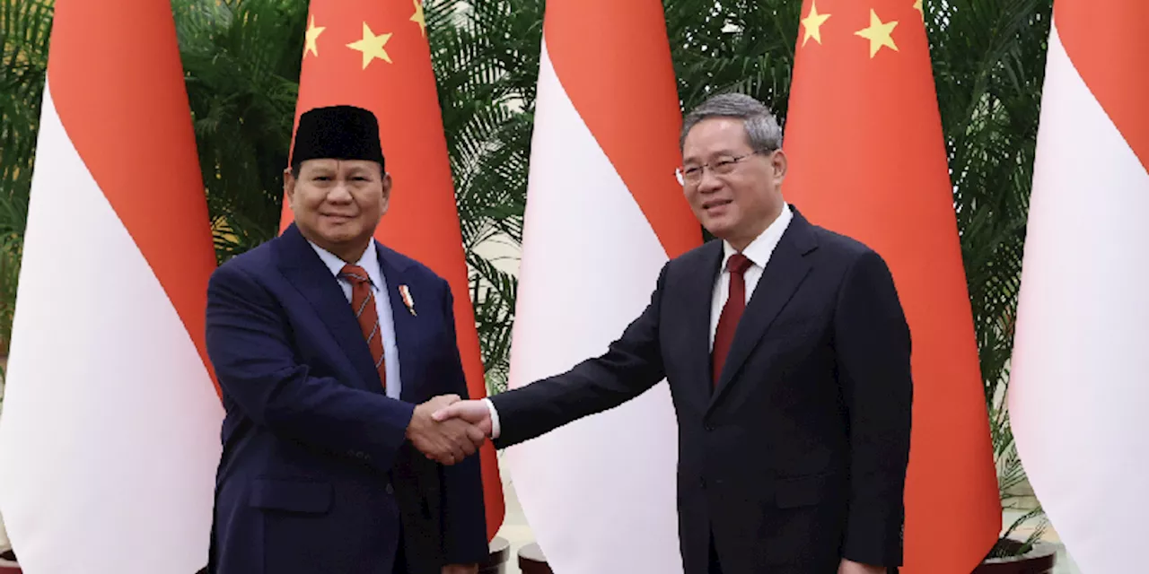 Menteri Pertahanan RI Prabowo Subianto Kunjungi Perdana Menteri China