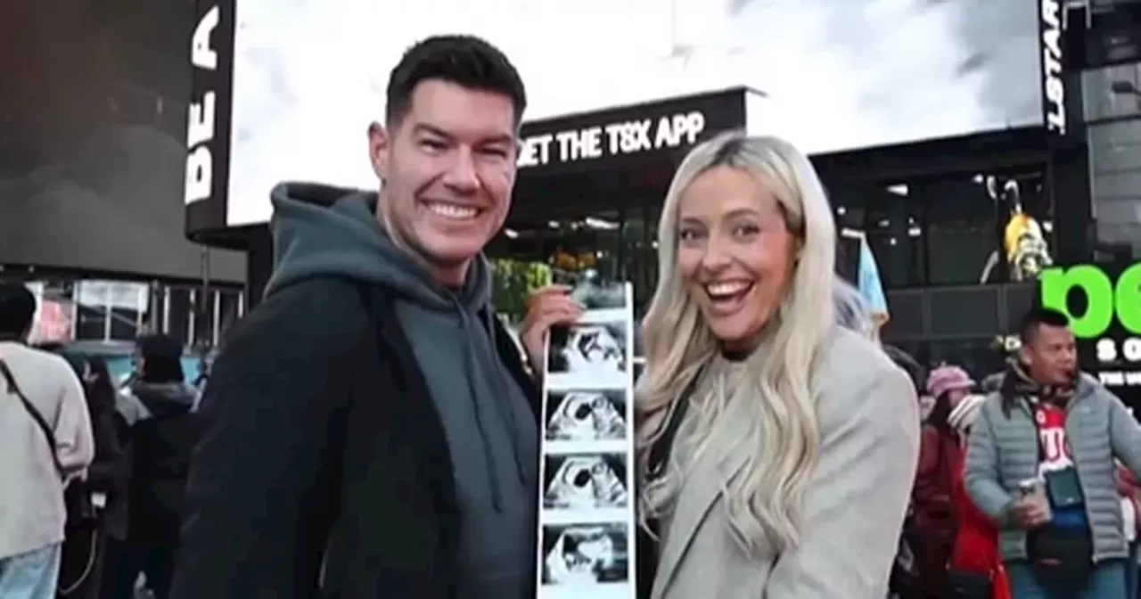 Ryan Andrews and wife Michaela are expecting their first child