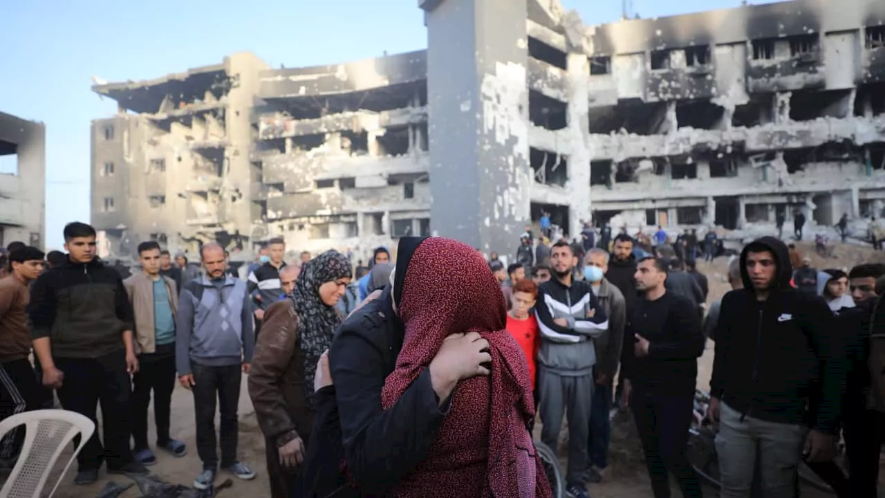 'All sense of life destroyed' : Photos reveal aftermath of two-week Israeli raid on Gaza hospital