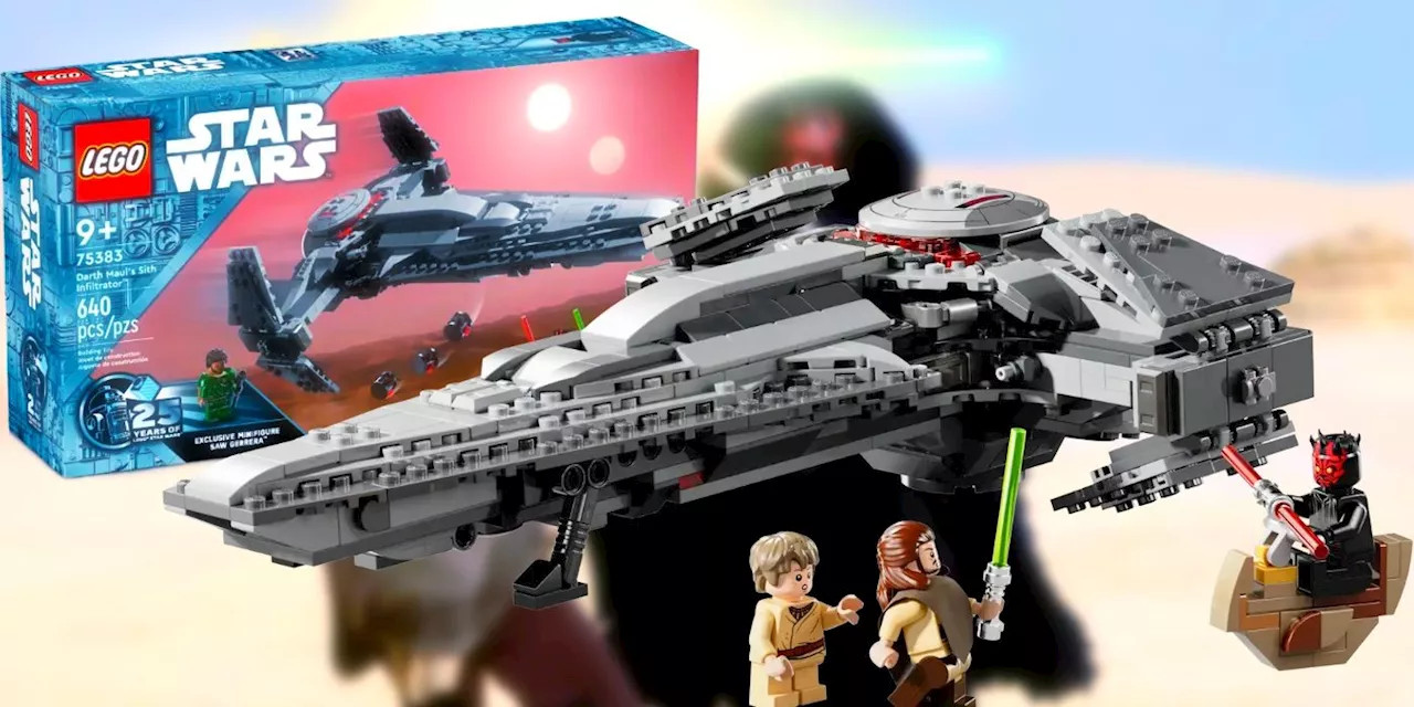 LEGO Reveals New Star Wars Set Celebrating 25 Years of Darth Maul