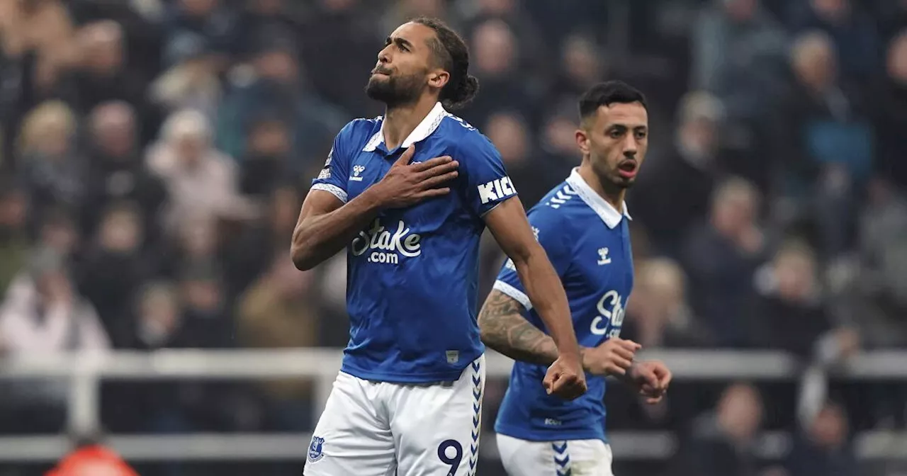 Calvert-Lewin rescues draw for Everton against Newcastle