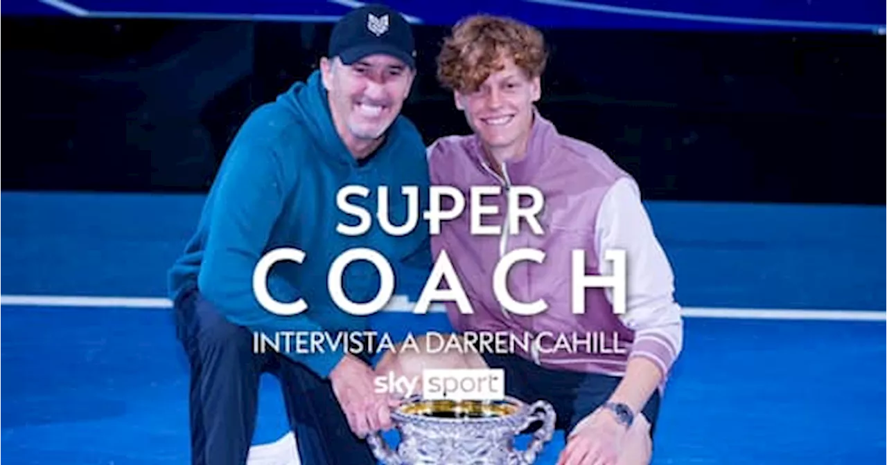 Darren Cahill, il super coach di Sinner a Sky: 'Jannik realizzerà tutti i suoi sogni'