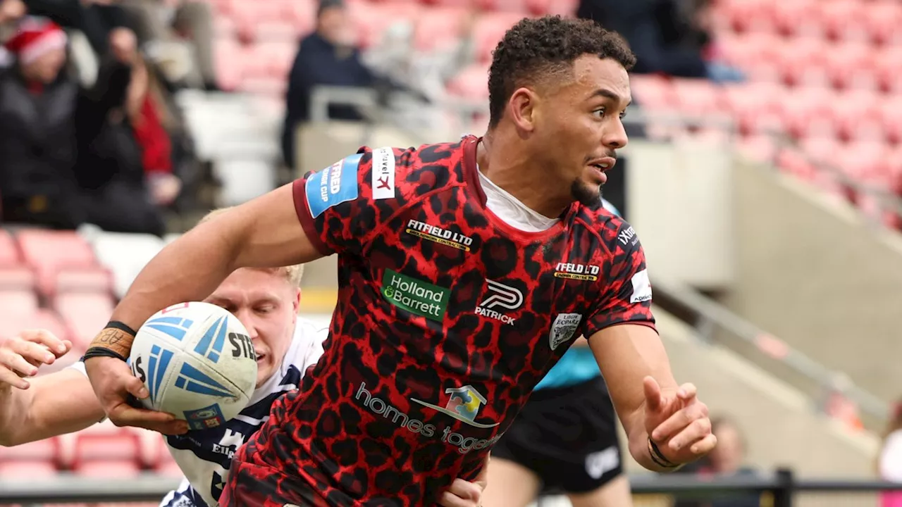 Umyla Hanley: Leigh Leopards winger makes mark ahead of Super League derby reunion with Wigan Warriors